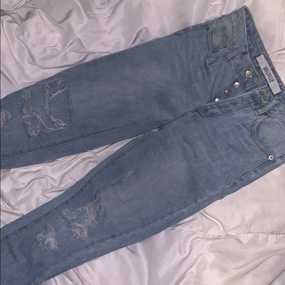 brandy Melville boyfriend jeans